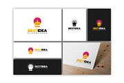 Set of Best Idea logo designs, a Branding & Logo Template by Lucky Creative (Thumbnail 2 of 5)