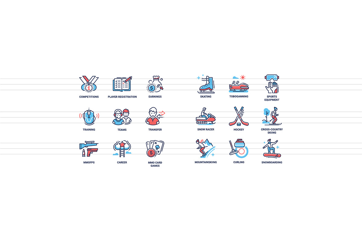 Sport & Cybersport Innovicons set, an Outline Icon by Boyko Pictures (Photo 10 of 11)