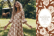 Cottage Rose Seamless Patterns, a Pattern Graphic by Eclectic Anthology (Thumbnail 5 of 18)