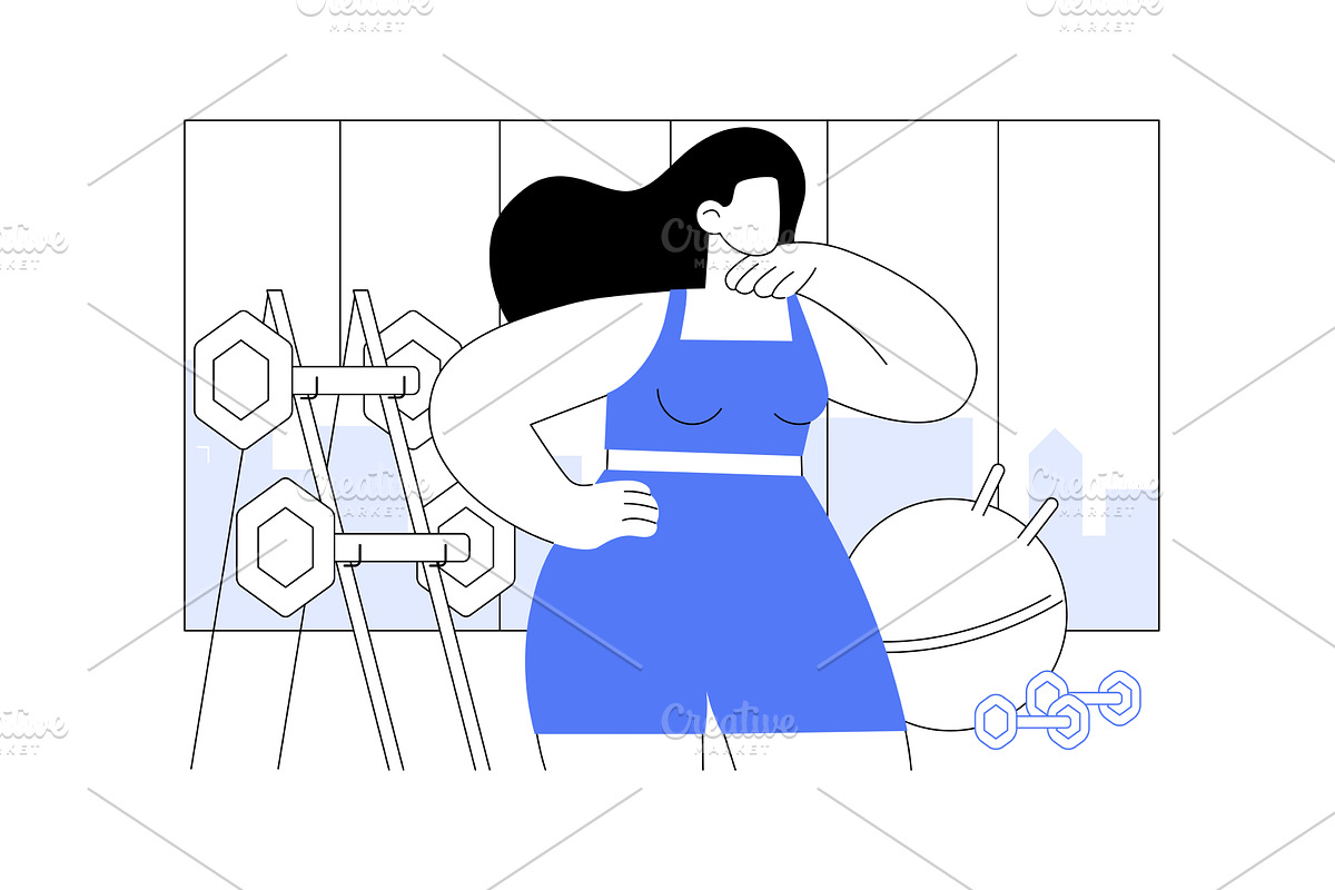 Plus size sportswear isolated, a Person Illustration by Visual Generation