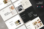 Canva | Figma Brand Guideline, a Brochure Template by Minily (Thumbnail 1 of 10)