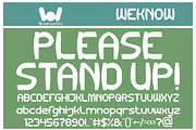 Big Foot font, a Font by weknow (Thumbnail 5 of 8)
