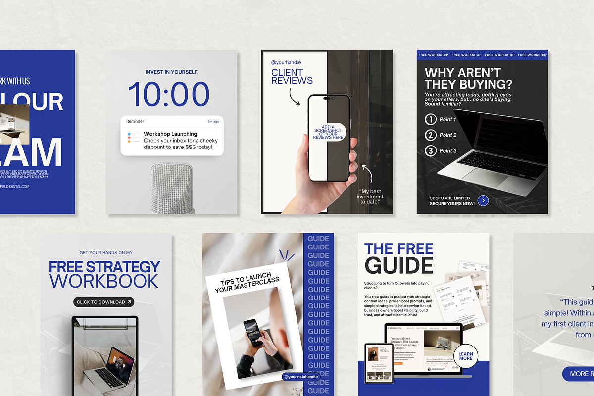 Social Media Templates, a Social Media Template by Field Digital (Photo 4 of 8)