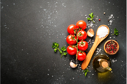 Food background with fresh, a Food & Drink Photo by Nadia-nb