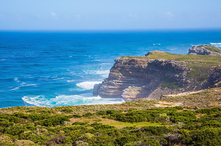 The powerful ocean surf in Atlantic, a Nature Photo by kavram