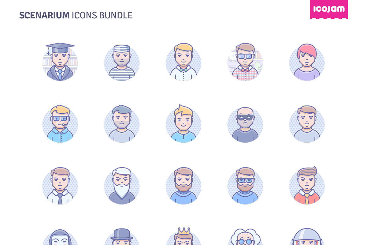 1000 Scenarium icons, an Icon by Icojam store (Photo 12 of 13)