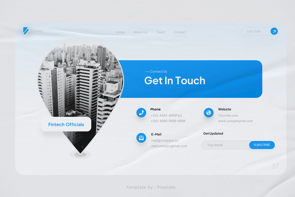 Financial and Consulting PowerPoint, a Presentation Template by Pixslides (Photo 6 of 7)