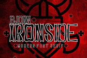 Ironside family font serif, a Serif Font by Canden Meutuah (Thumbnail 1 of 6)