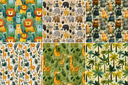 Watercolor Baby Safari Jungle Animal, an Animal Illustration by Nicole Branger Art (Thumbnail 11 of 22)