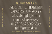 Obviosa - Modern Serif, a Serif Font by Letterhend Studio (Thumbnail 10 of 10)