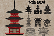 Japan traditional elements Procreate, a Brush Add-On by TheWhiteCatLab (Thumbnail 8 of 20)