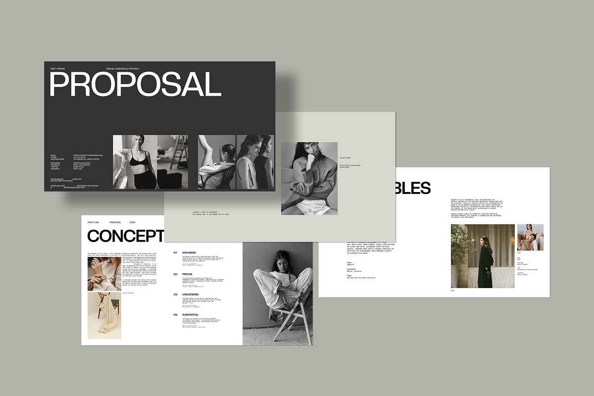 FINITY | Proposal, a Presentation Template by creathrivestudio (Photo 3 of 12)