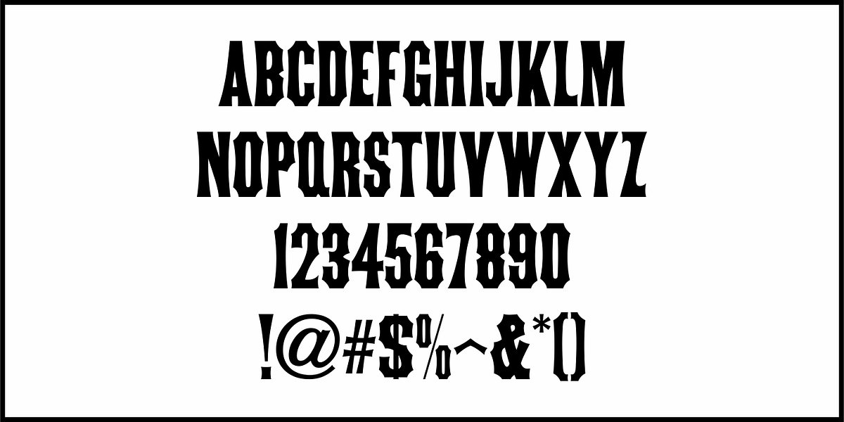 Table Wood JNL, a Font by Jeff Levine Fonts (Photo 3 of 5)