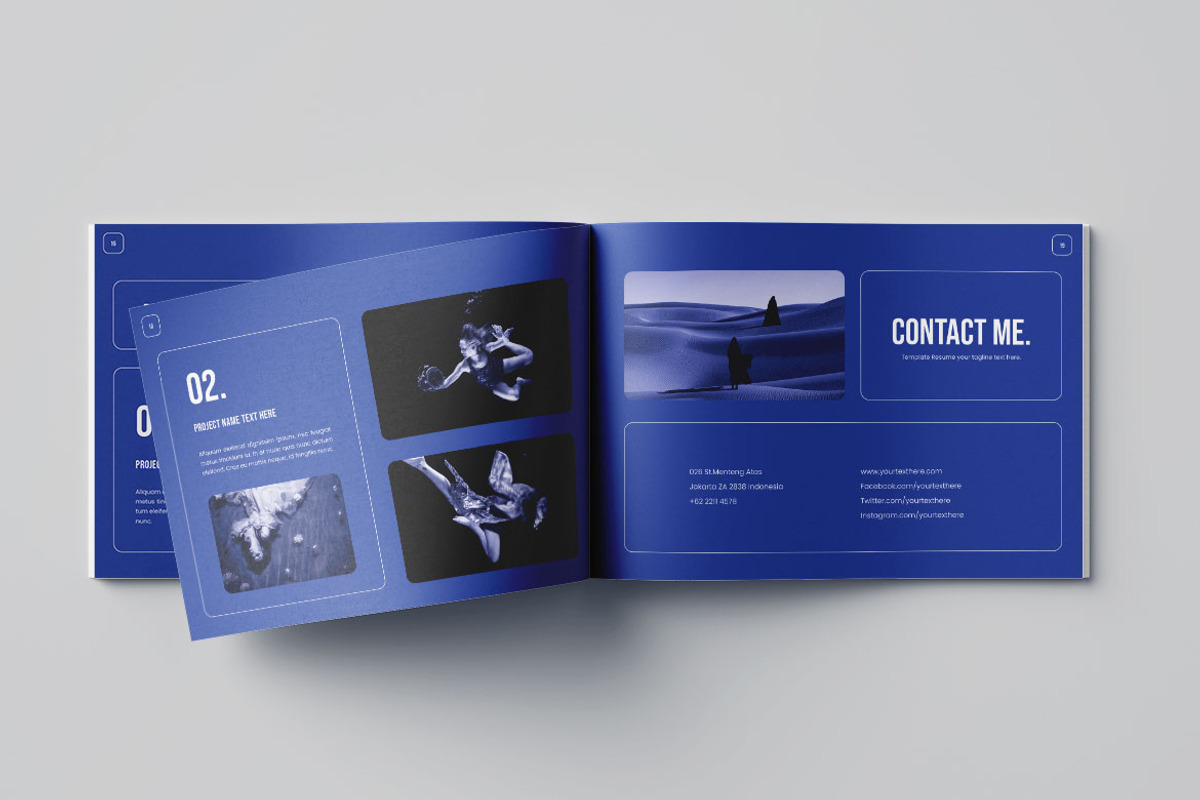 Resume Portfolio Vol.2, a Resume Template by Bewalrus Studio (Photo 10 of 11)