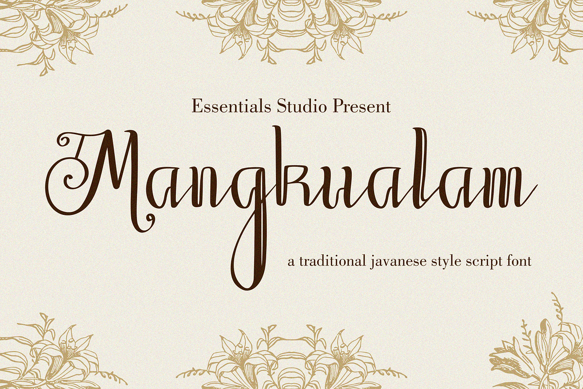 Magkualam, a Script Font by Essentials Studio (Photo 1 of 8)