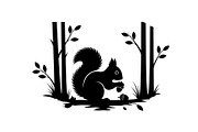 Black Squirrel Vector Icon Bundle, an Illustration by jahid234 (Thumbnail 17 of 51)