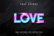 40 Neon text effect editable Vol 2, a Plug-in Add-On by Aglonemadesign (Thumbnail 22 of 25)