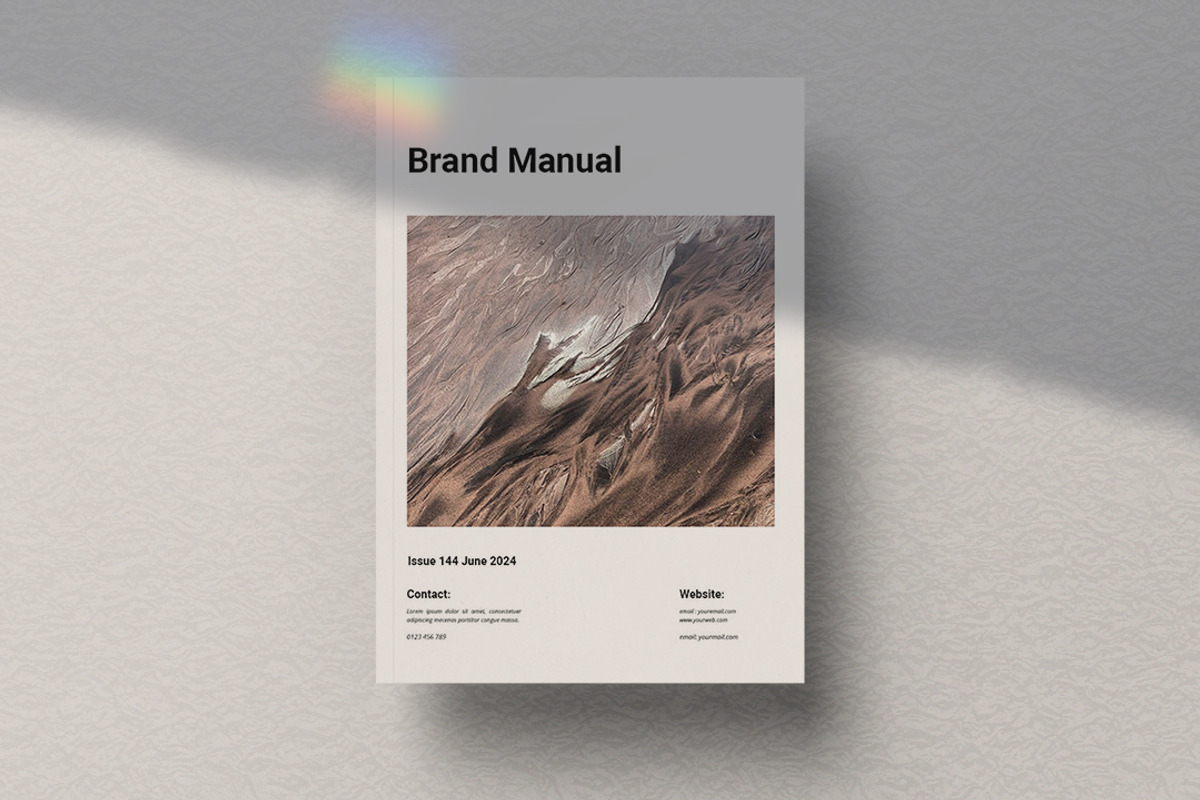 Onyx Brand Manual, a Presentation Template by Analogi Studio (Photo 2 of 9)