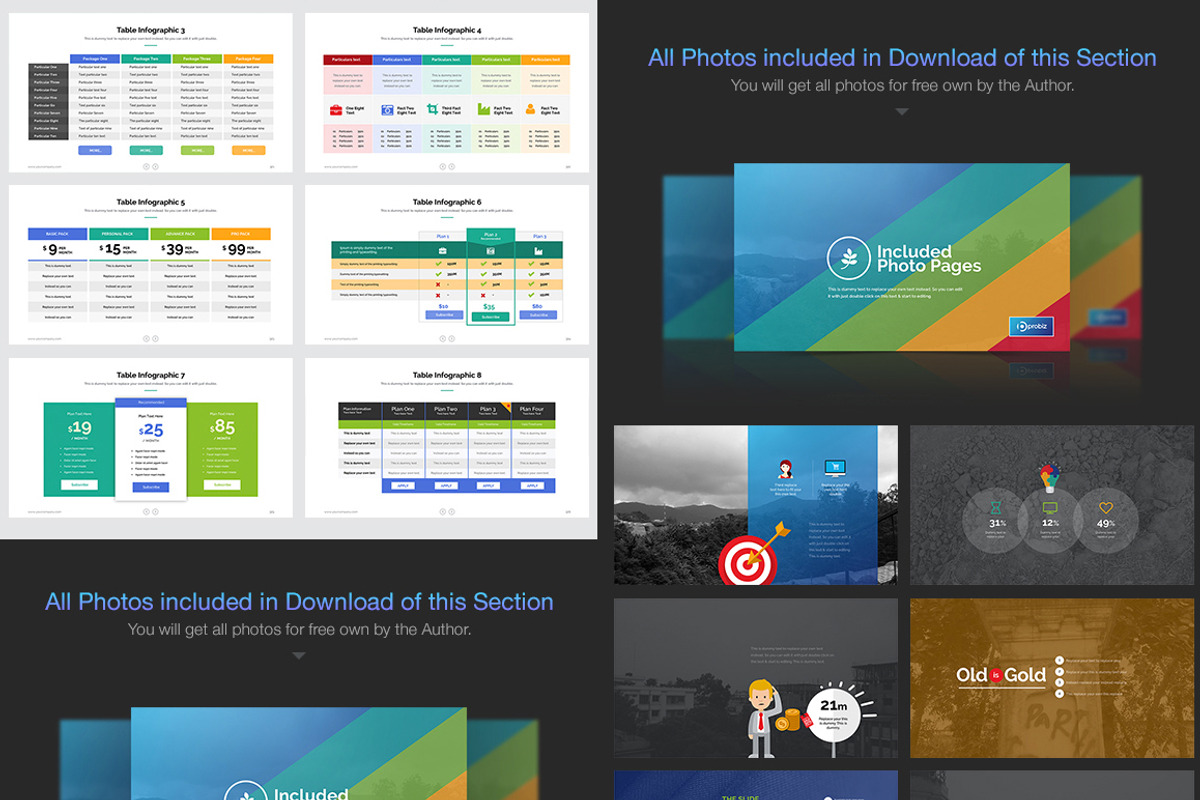 Business Presentation Mega Bundle, a Presentation Template by ...