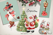 Merry Christmas, a Seasonal Illustration by Anna Babich (Thumbnail 4 of 8)