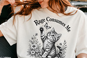 Rage Consumes Me PNG, a Seasonal Illustration by DreamCafeArt (Thumbnail 3 of 6)