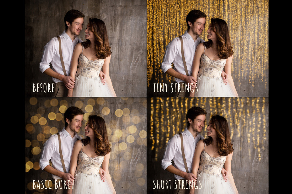 Gold bokeh overlays, an Object Graphic by Paper Farms (Photo 5 of 9)