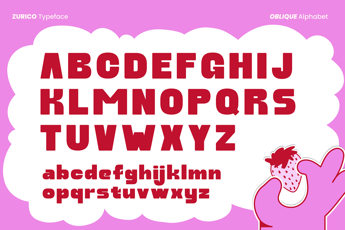 Zurico - Bold Display Font, a Sans Serif Font by CuratedType Studio (Photo 4 of 10)