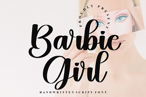 Barbie Girl - Handwriting Font