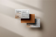 Business Card Mockup Set, a Print Template by mockupatelier (Thumbnail 13 of 17)