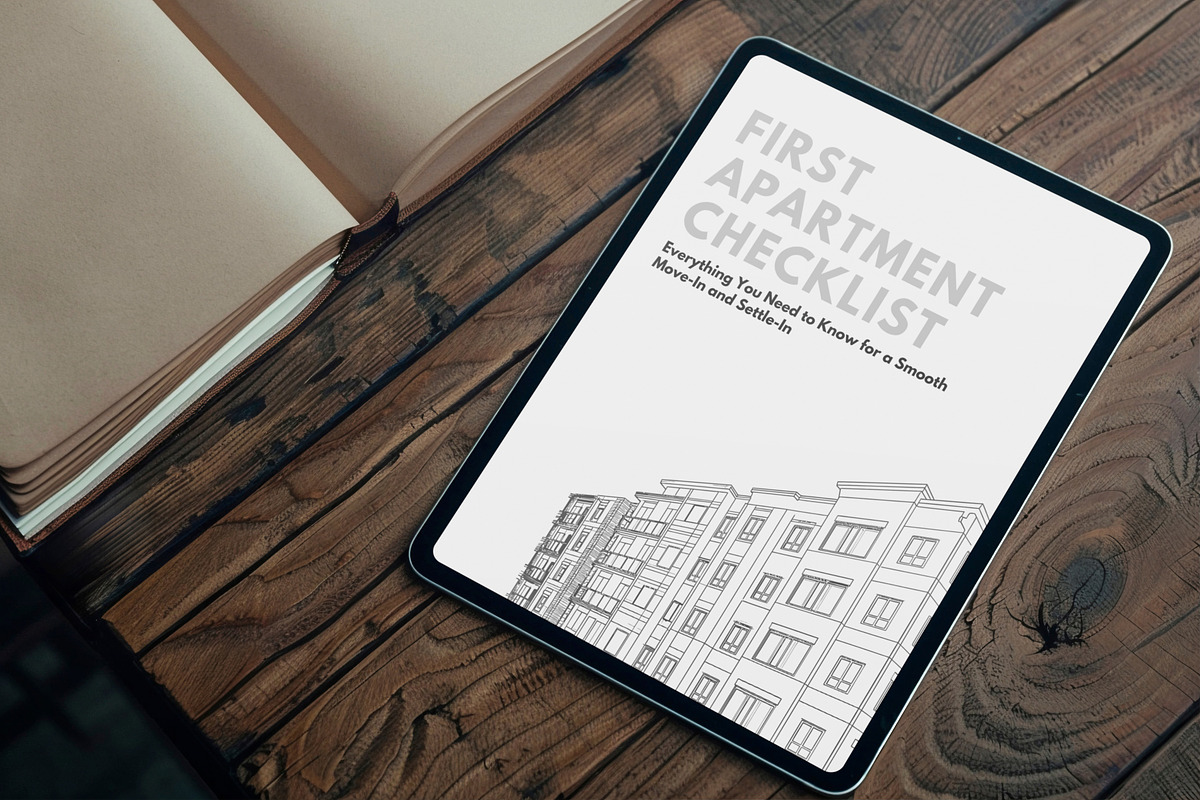First Apartment Checklist Printable, a Stationery Template by Coral Beauty (Photo 4 of 4)