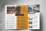 Construction Trifold Brochure, a Brochure Template by workclan24 (Thumbnail 4 of 4)