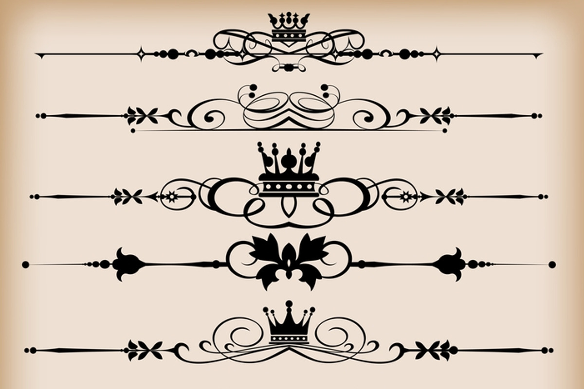 Set Vintage Elements, an Icon by kio (Photo 1 of 5)
