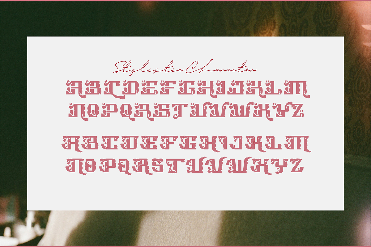 Pockielle - Bold Display Font, a Symbol Font by madeDeduk (Photo 8 of 10)
