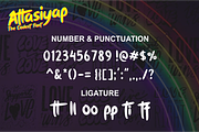 Attasiyap, a Font by Dumadistyle (Thumbnail 3 of 8)