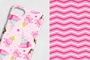 PRINCESS Pattern collection, a Pattern Graphic by PrettyPatterns (Thumbnail 3 of 5)