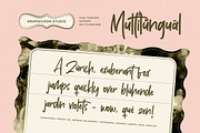 Hewnify, a Script Font by graphicook (Thumbnail 8 of 10)