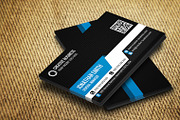 Modern Corporate Business Card CM011, a Business Card Template by annozio (Thumbnail 3 of 4)