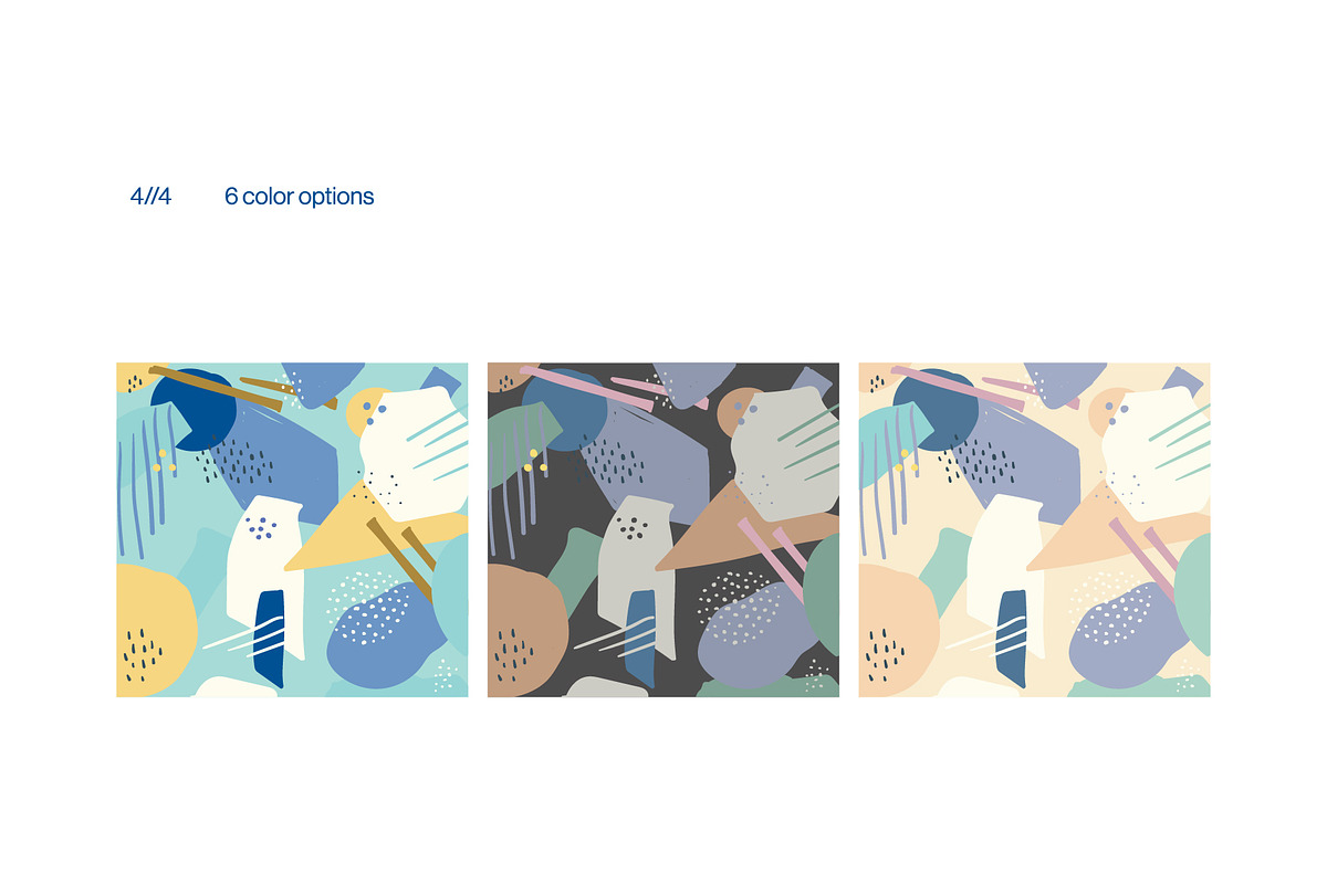 Abstract Brush Patterns, a Decorative Illustration by Volkan Aydemir (Photo 7 of 14)