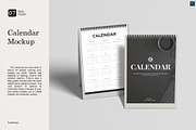 Calendar Mockup, a Books & Magazine Mockup by Lxadesign (Thumbnail 1 of 10)