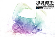 30 Modern Sketch Photoshop Actions, an Action Add-On by Jacpot007 (Thumbnail 7 of 26)
