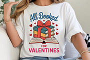 Valentine Bookish Hand-Drawn Svg Bun, an Object Graphic by DollarSmart (Thumbnail 2 of 4)