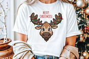 Merry ChristMoose Christmas PNG, an Illustration by Libby Wishes (Thumbnail 3 of 5)