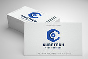 Modern Hexagon C Letter Tech Logo, a Branding & Logo Template by Design_Planet (Thumbnail 2 of 3)
