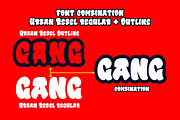 Urban Rebel a Graffiti Font, a Blackletter Font by Blankids Studio (Thumbnail 5 of 7)
