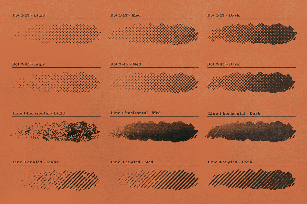 Procreate Texture Brush Bundle preview 8
