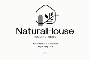 NaturalHouse - Premium Logo Template