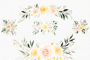Wildflower frame corners clipart, a Decorative Illustration by Invite to Clipart (Thumbnail 6 of 9)
