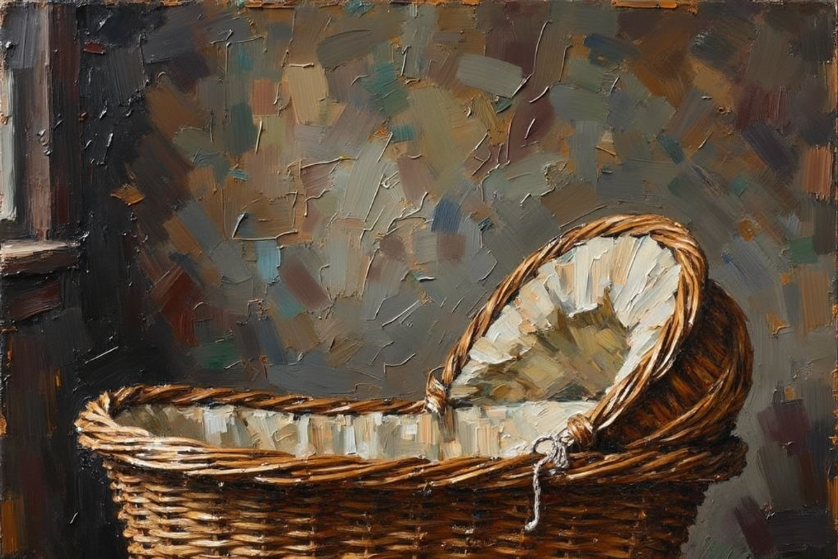 Bassinet Oil Painting Bundle, a Texture Illustration by PLUM&FIGS (Photo 8 of 10)