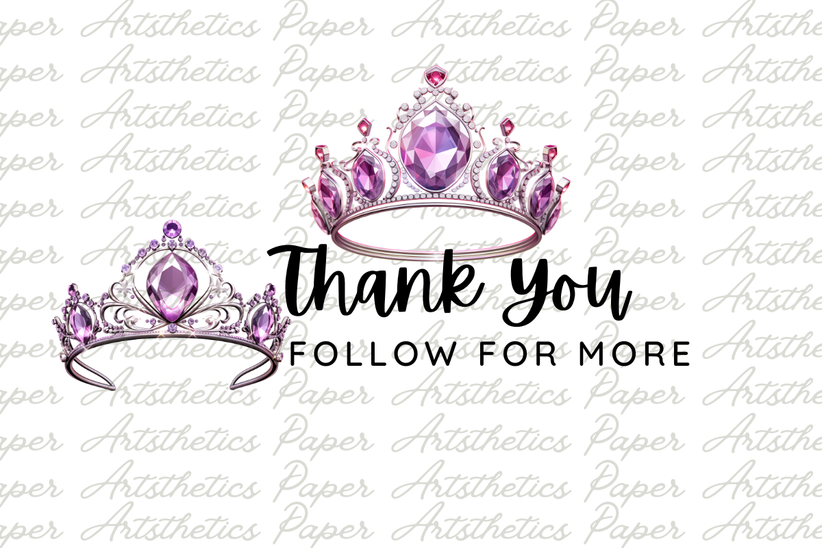 Amethyst Tiara Clipart, a Decorative Illustration by Paper Artsthetics (Photo 5 of 5)
