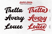 Silver Black –  Logotype Font, a Script Font by Lettersiro (Thumbnail 3 of 9)